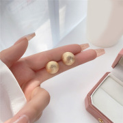 Golden Bean Earrings