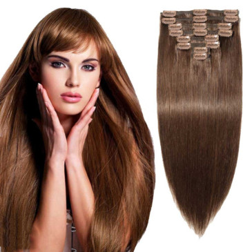 clip in human hair