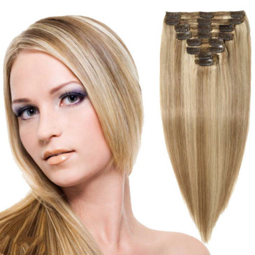 clip in human hair