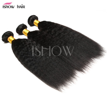 Yaki straight human hair