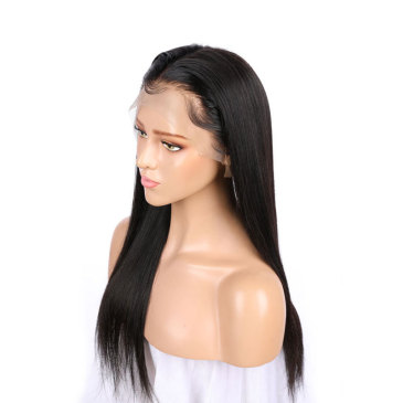  straight human hair wigs 5*5 closure wig #9334