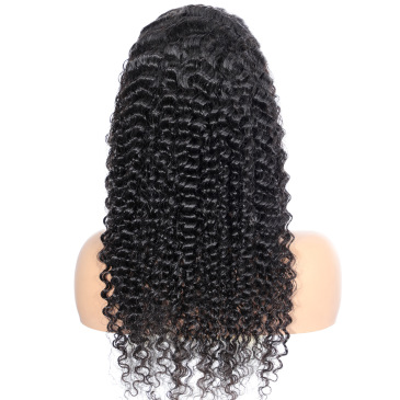 13x4 frontal Deep Curly Human Hair Wigs #9365