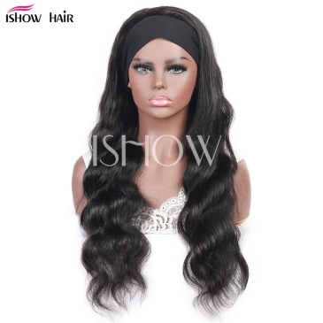 human hair Headband wig body