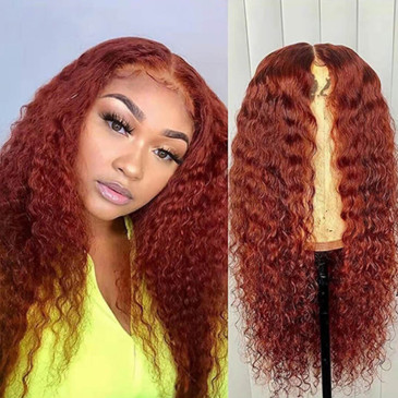 reddish brown wig #9189